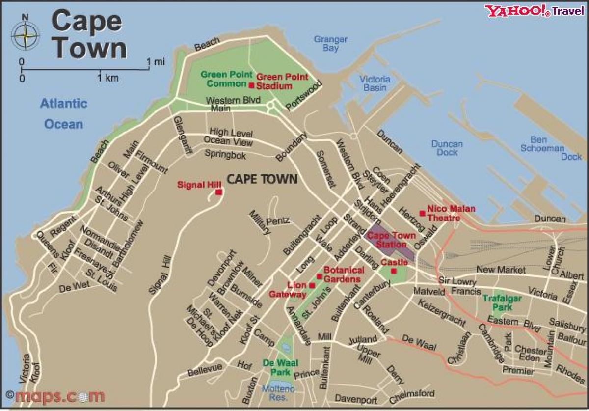 city of Cape Town map viewer
