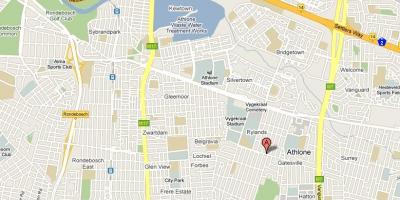نقشه athlone کیپ تاون