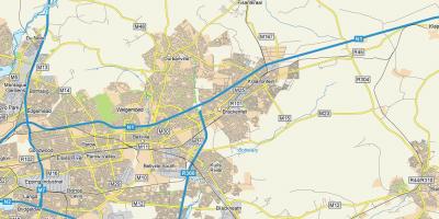 نقشه brackenfell کیپ تاون