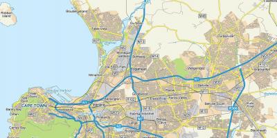 نقشه edgemead کیپ تاون