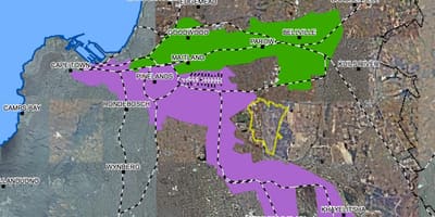 نقشه goodwood کیپ تاون