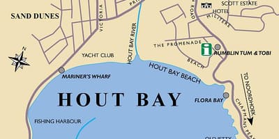 نقشه hout bay نقشه کیپ تاون