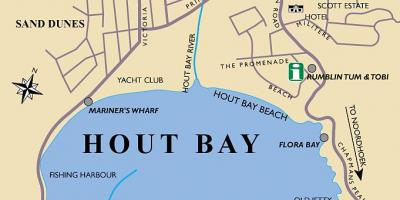 نقشه hout bay نقشه کیپ تاون