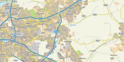 نقشه kuilsriver کیپ تاون