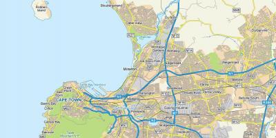Milnerton, کیپ تاون, نقشه
