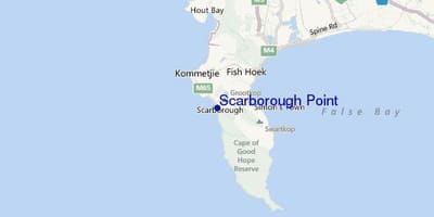 نقشه scarborough کیپ تاون