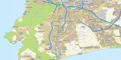 نقشه خیابان نقشه plumstead کیپ تاون